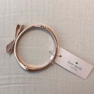 Rose Gold Kate Spade Bow Bracelet